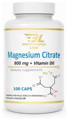 Magnesium Citrate - 100 caps