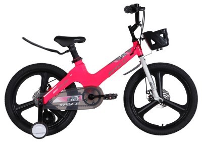 Велосипед MG 20" SPACE KID MOON DD рама-11,4" розовый 2026