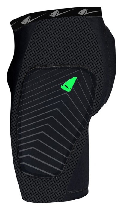 Шорти захисні спортивні UFO ATRAX SOFT PADDED SHORTS XL Black (PI02421)