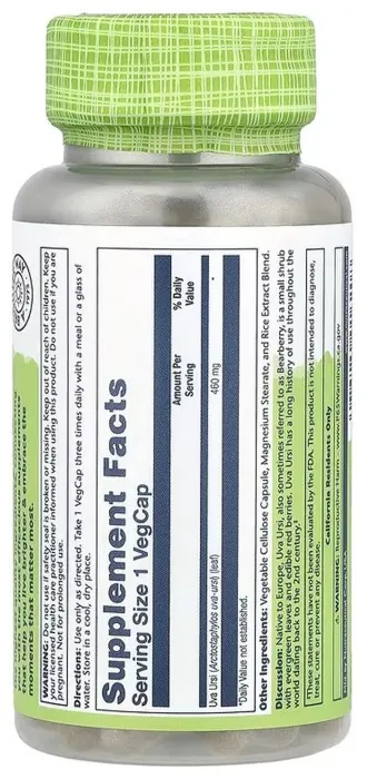 Uva Ursi 460mg - 100 vcaps