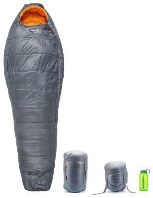 Спальный мешок Pinguin Topas (-1/-7°C), 185 см - Left Zip, Grey (PNG 231182) 2020