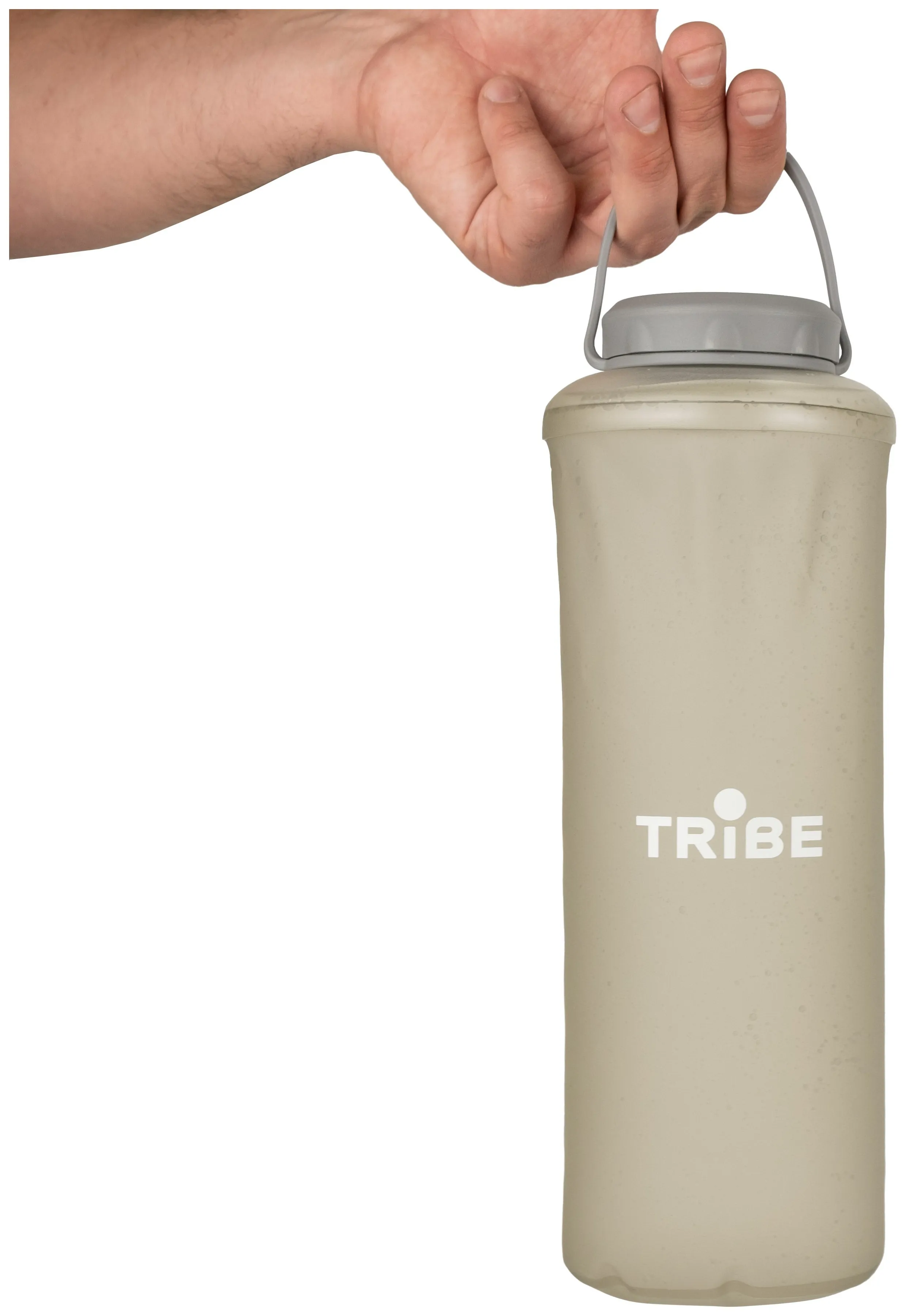 Пляшка Tribe Soft Bottle 1,5 л TPU м'яка T-FE-0024-grey (T-FE-0024-grey)