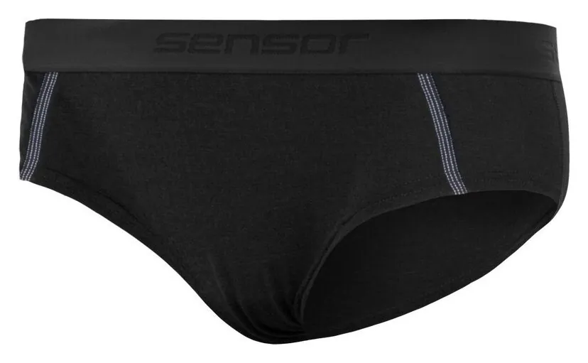 Термотруси жіночі Sensor Merino Active black 11109020, SW25MA-black-S (SS)