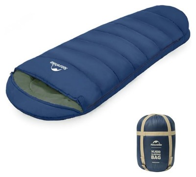 Спальник з капюшоном Naturehike MJ600 CNK2300SD014, темно-блакитний