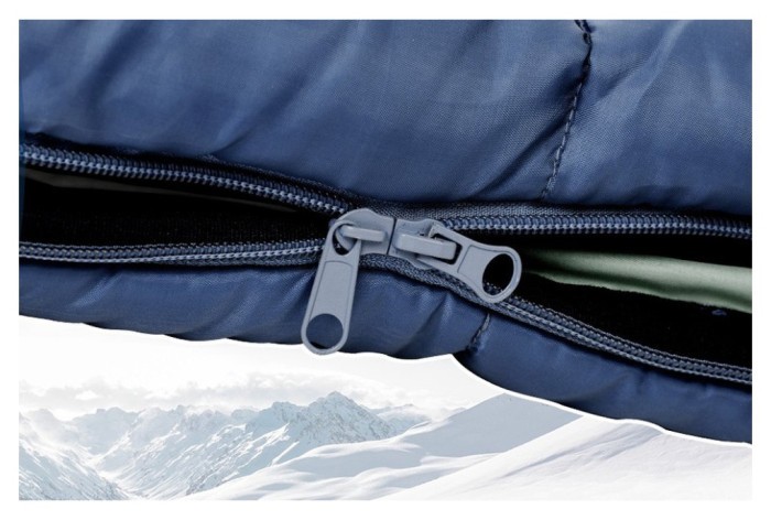 Спальник с капюшоном Naturehike MJ600 CNK2300SD014, темно-голубой