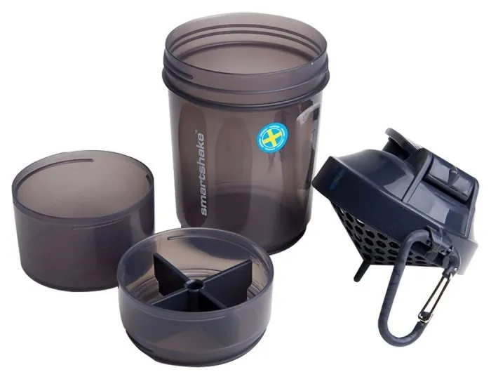 Шейкер спортивний SmartShake Original2GO 600ml Black