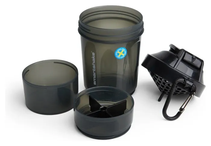 Шейкер спортивний SmartShake Original2GO 600ml Black