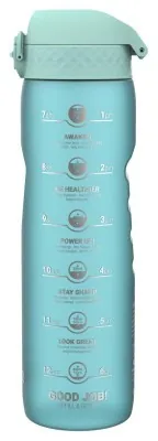 Картофель для воды ION8 1000 мл. BPA Free, Times To Drink, (ЭКО бутылка) BPA Free, Sonic Blue