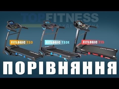 Бігова доріжка FitLogic T33E, укр, укр