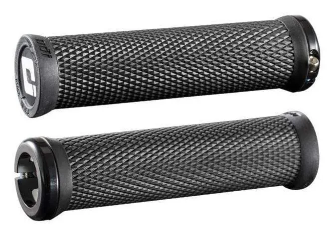 Гріпси ODI Elite Motion Black/Black w/Black clamp (чорні з чорними замками) (OBOD_D33MTB-B)