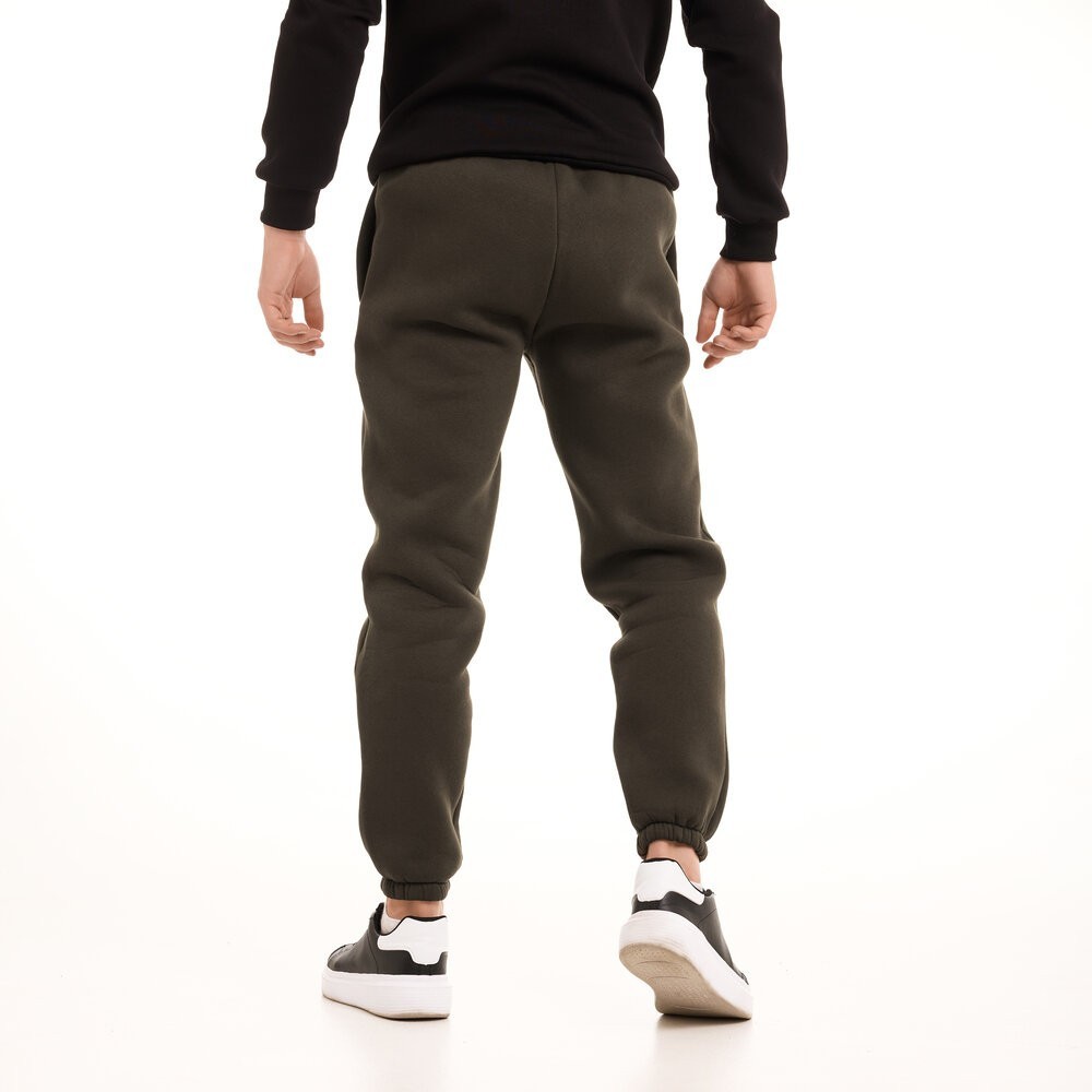 Чоловічі штани джогери з кишенями хакі Pobedov 007 ЗИМА