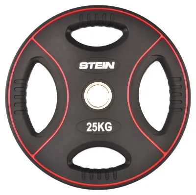 Диск поліуретановий чорний Stein 25 кг