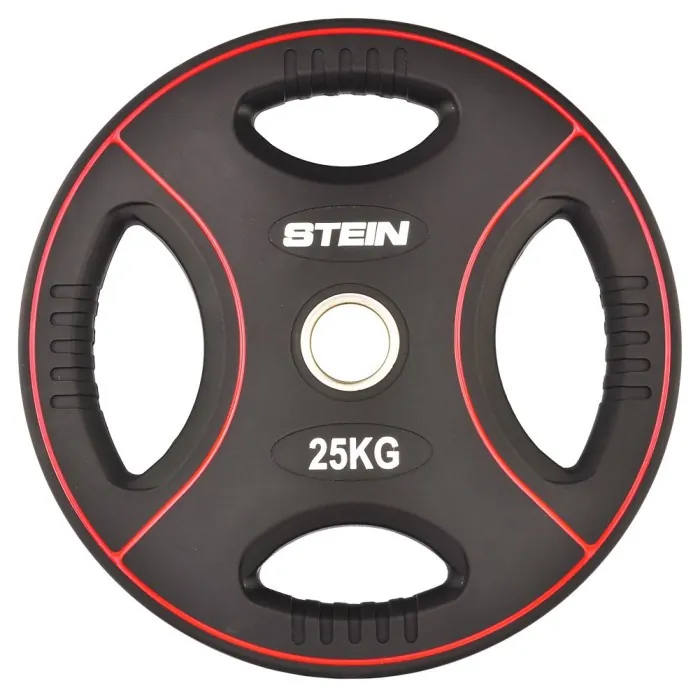 Диск поліуретановий чорний Stein 25 кг