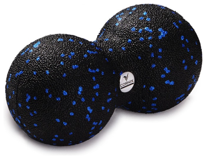 Масажний м'яч подвійний Cornix EPP DuoBall 8 x 16 см XR-0122