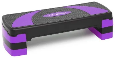 Степь-платформа 3-ступенчатая Cornix 78 х 29 х 10-20 см XR-0183 Black/Purple