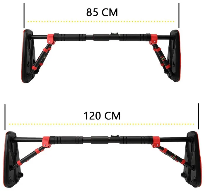 Турник раздвижной Cornix Elite+ 85-120 см XR-0294 Black/Red
