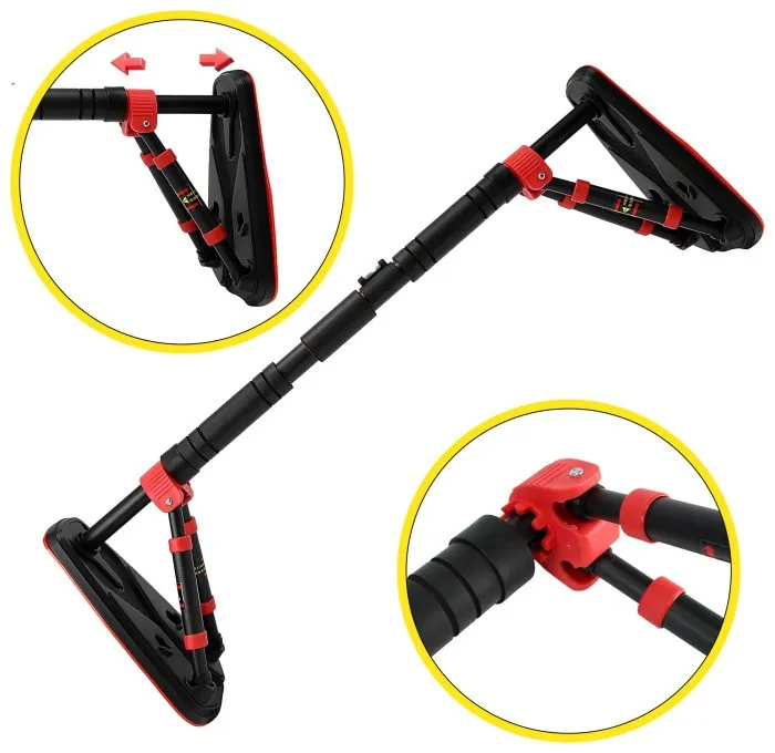 Турник раздвижной Cornix Elite+ 85-120 см XR-0294 Black/Red