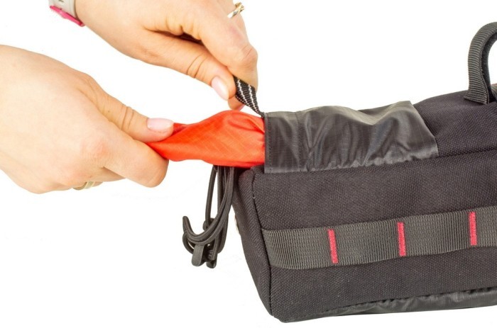 Сумка на руль KasyBag Pocket Pack One hand (кормушка) Black-Red