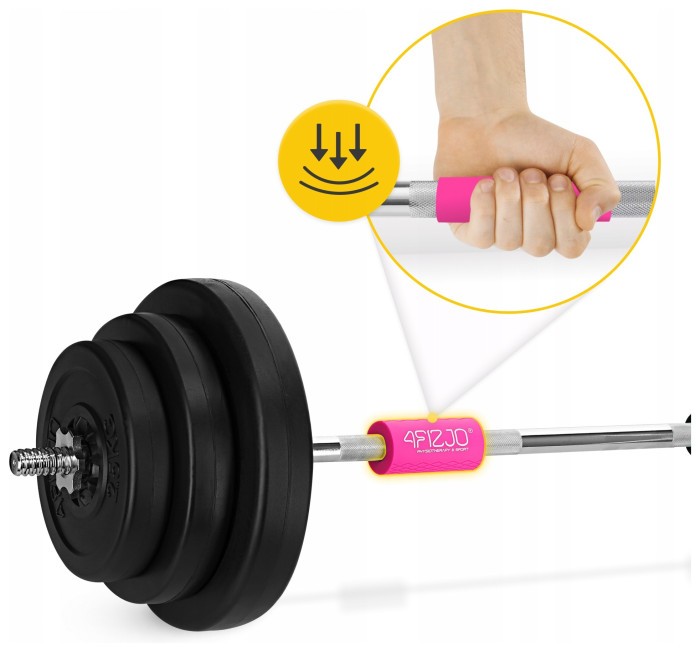 Розширювальні накладки на гриф 4FIZJO Fat Grip 2 шт силіконові Pink (P-5905973404334)
