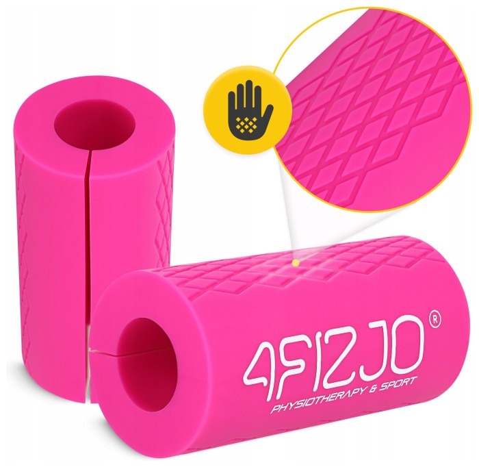 Розширювальні накладки на гриф 4FIZJO Fat Grip 2 шт силіконові Pink (P-5905973404334)