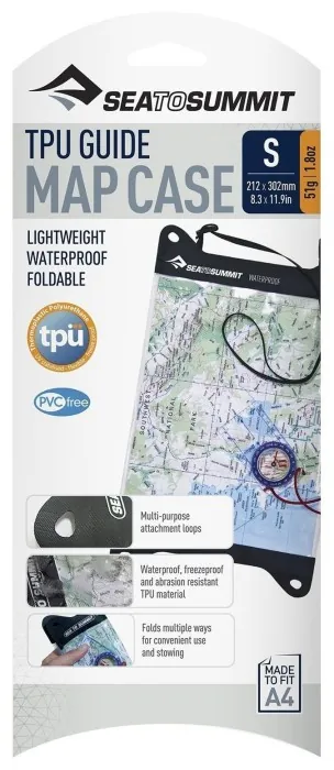 Гермочехол для карты TPU Guide Map Case Black, 30.5 х 21 см от Sea to Summit