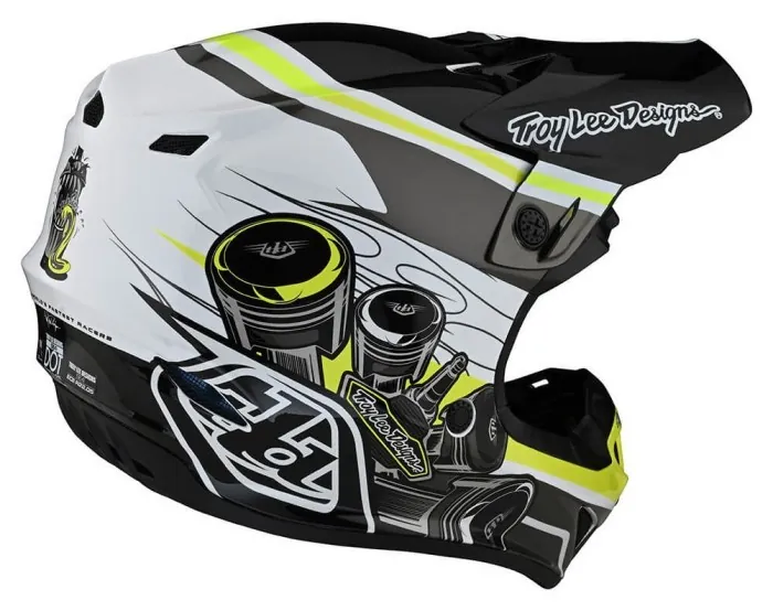 МотоШолом TLD SE4 POLYACRYLITE [SKOOLY BLACK] S