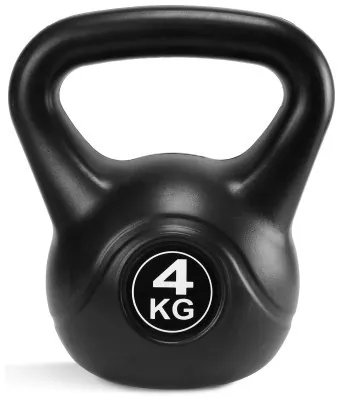 Гиря вінілова Cornix 4 кг XR-0429 Black