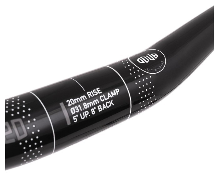 Кермо DMR ODUB BAR - 31.8 - 20mm Rise - Black