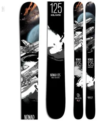 Горные лыжи Icelantic Nomad 125 2017/2018