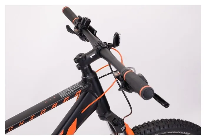 Велосипед KTM CHICAGO 272 рама M/43 черный матовый