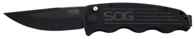 Розкладний ніж SOG Tac Ops, Black Micarta