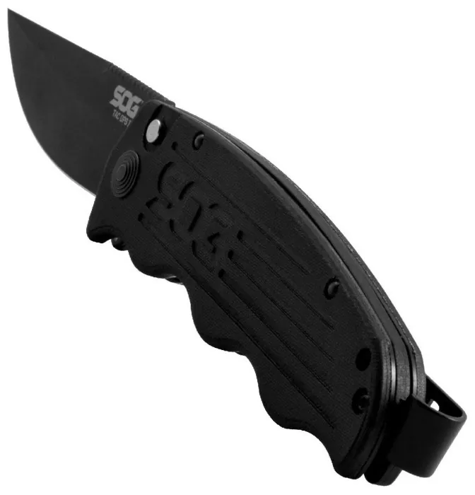 Розкладний ніж SOG Tac Ops, Black Micarta