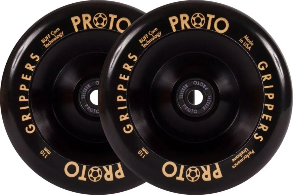 Колеса для трюкового самокату Proto Full Core Gripper Pro Scooter Wheels 2-Pack 110mm - Black (FRD.046925)