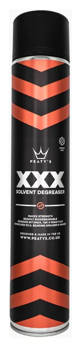 Дегризер знежирювач Peaty's XXX Solvent Degreaser, 750ml