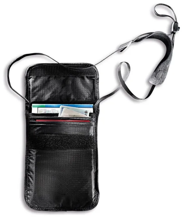 Кошелек нательный Tatonka Skin Folder Neck Pouch, Black