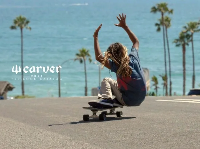 CARVER X TRITON Surf Skate 32" серфскейт - PRISMAL