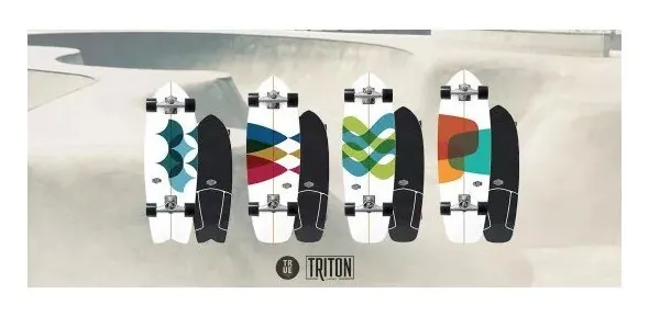 CARVER X TRITON Surf Skate 32" серфскейт - PRISMAL, укр, укр