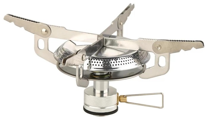 Горелка газовая Starcamp 3500W HX-CS06A silver