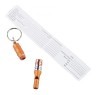 Munkees 3385 брелок-свисток Emergency Whistle orange, укр