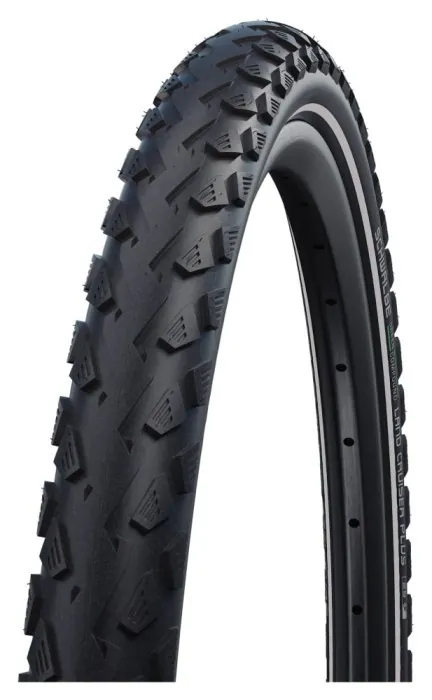 Покришка 28x1.75 (47-622) Schwalbe LAND CRUISER PLUS HS450 B/B+RT Green Compound, 50EPI