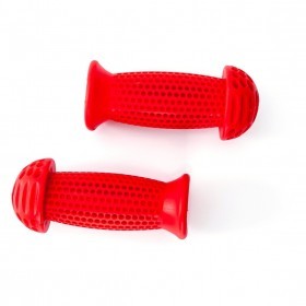 Грипсы PVC L95мм FSK-BH-139-A для детских велосипедов красный