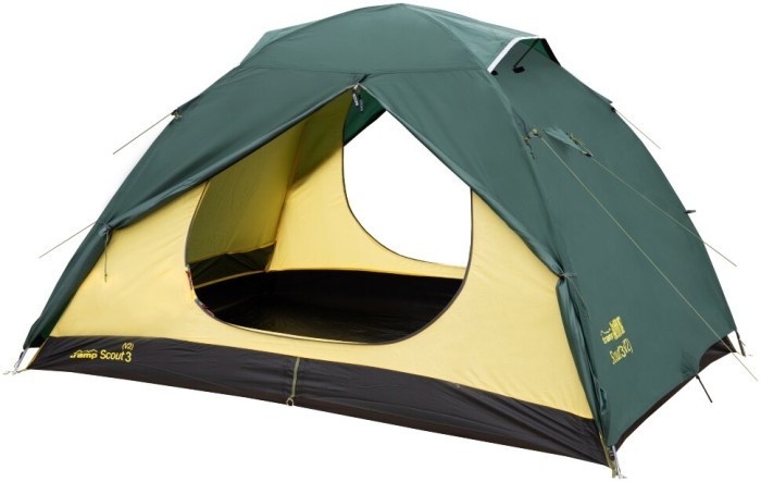 Палатка Tramp Scout 3 (v2) green UTRT-056