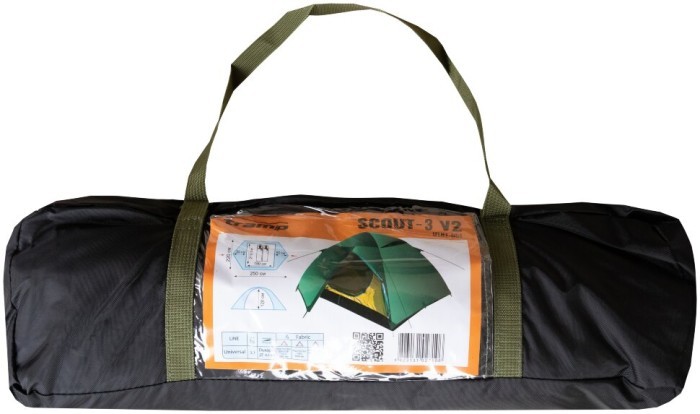 Намет Tramp Scout 3 (v2) green UTRT-056, укр, укр
