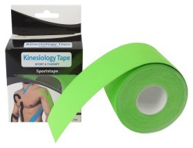 Кінезіо тейп 5 см х 5м Bavar Sport (589) (бежевий)