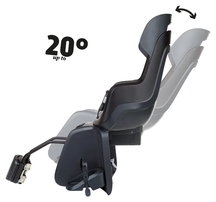 Детское велокресло Bobike GO Frames RS Reclining System.