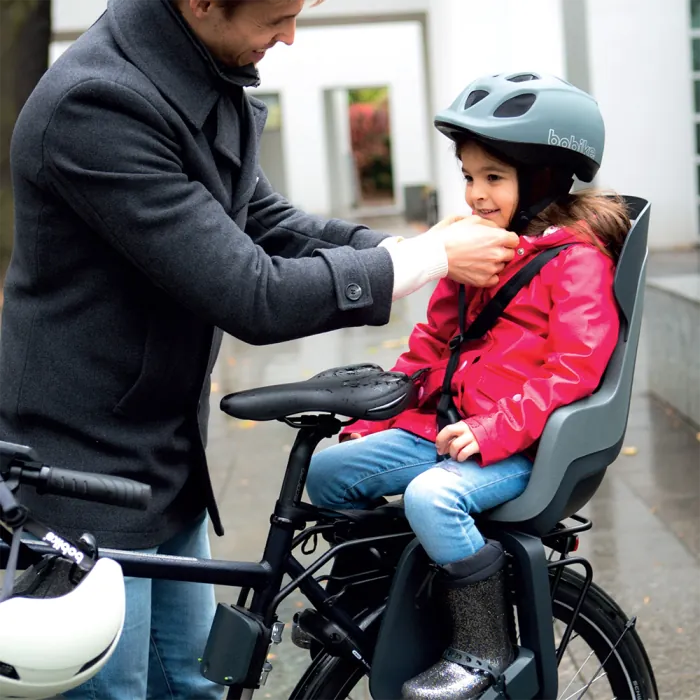Детское велокресло Bobike GO Frames RS Reclining System.