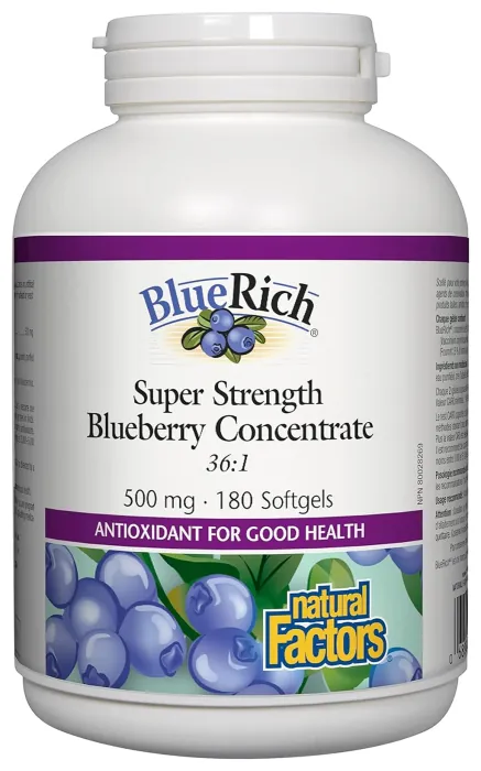 BlueRich 500mg - 180 softgels