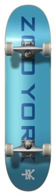 Zoo York Скейтборд Logo Block Complete (8" - Blue/White)