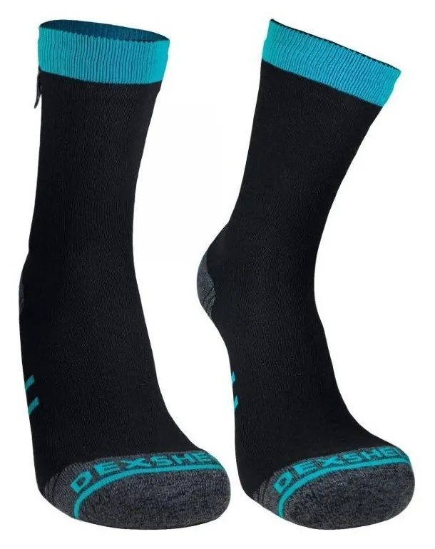 Шкарпетки водонепроникні Dexshell Running Lite, р-р XL, блакитні (FNR_DS20610BLUXL)