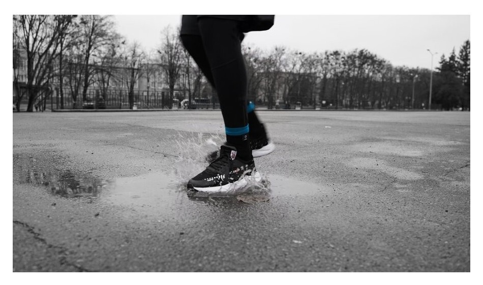 Носки водонепроницаемые Dexshell Running Lite, р-р XL, голубые